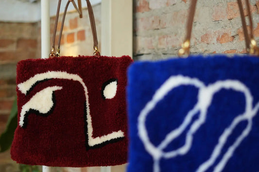 Bolsa Face Vinho - Mil Linhas
